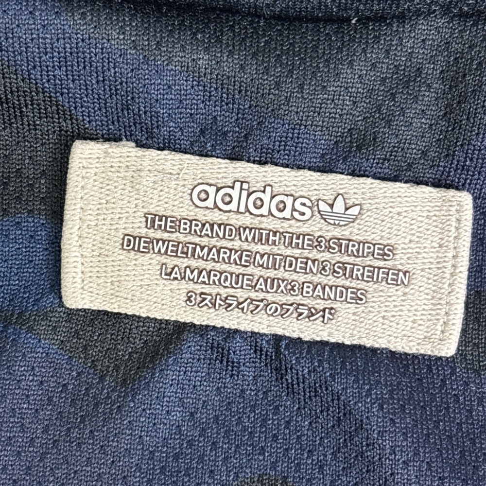 Adidas Men's‎ Athletic Short Sleeve Shirt Large Navy Blue - Picture 8 of 8